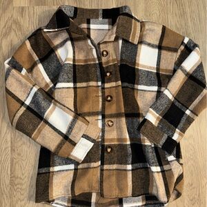 ⭐️Plaid Button-Up‎ Jacket⭐️